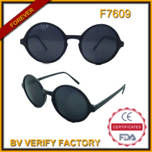 F7609 2016 más reciente alta calidad ronda forma Vintage moda gafas de sol